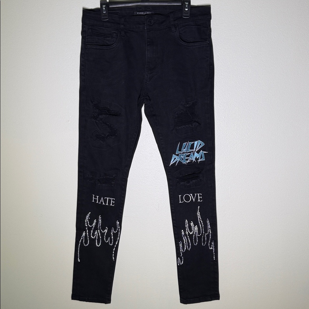 34 x 32 Embellish Jeans*